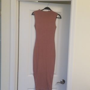 Naked wordrope  midi dress